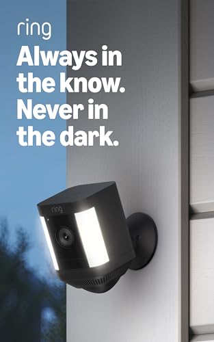 Ring Spotlight Cam Plus negra – Cámara de seguridad con batería – vista 2