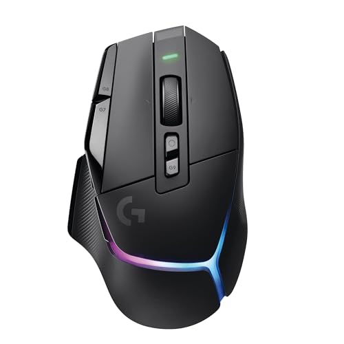 Logitech G502 X Plus – Mouse gaming inalámbrico RGB negro – vista 2