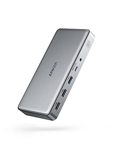 Anker 563 – Dock USB-C 10 en 1 con triple pantalla DisplayLink – vista 2