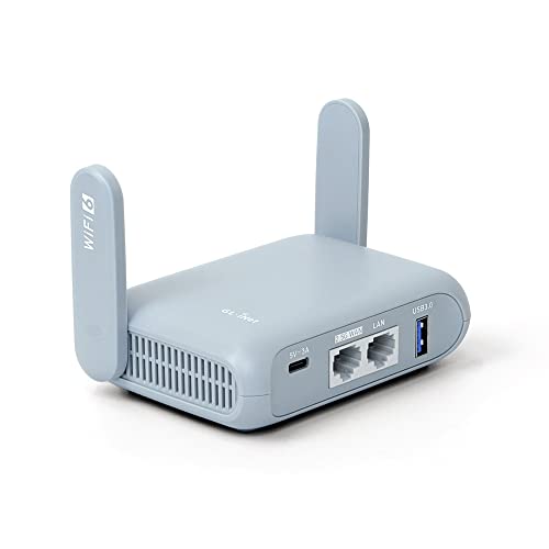 GL.iNet Beryl AX GL‑MT3000 – Router Wi‑Fi 6 de viaje – vista 2