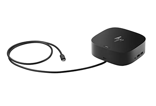 HP USB-C G5 Essential Dock negro – Base compacta para portátil – vista 3