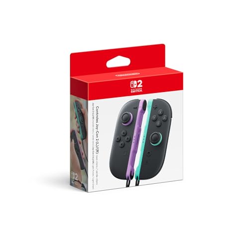 Nintendo Joy-Con 2 morado y verde – Par izquierdo y derecho – vista 2
