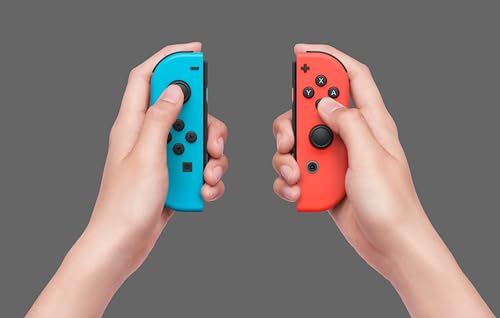 Nintendo Joy‑Con L/R Neon Red y Neon Blue – Par de controles – vista 5