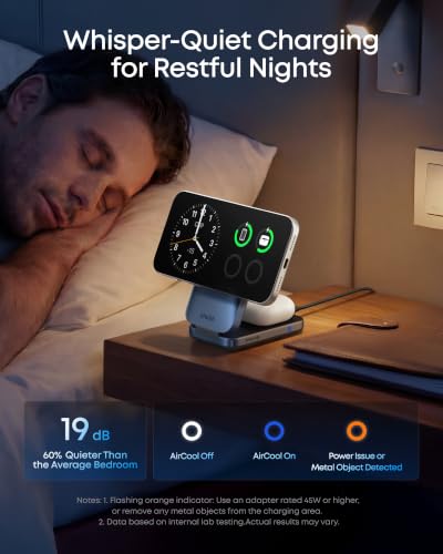 Anker Prime Qi2.2 25W – Cargador 3 en 1 plegable MagGo – vista 6