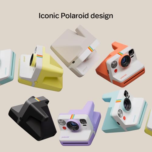 Polaroid Now Gen 3 negra – Cámara instantánea con película para 16 fotos – vista 5