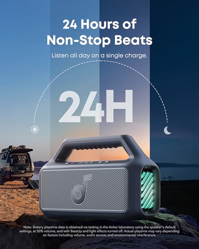 Soundcore Boom 2 negro – Parlante Bluetooth exterior de 80 W – vista 7