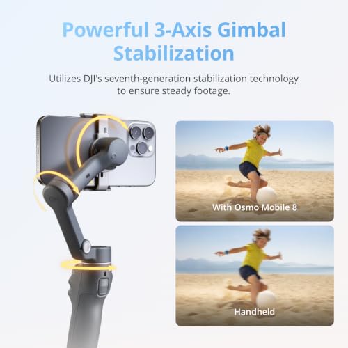 DJI Osmo Mobile 8 Standard Combo – Gimbal para smartphone – vista 5