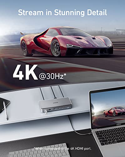 Anker 563 – Dock USB-C 10 en 1 con triple pantalla DisplayLink – vista 7