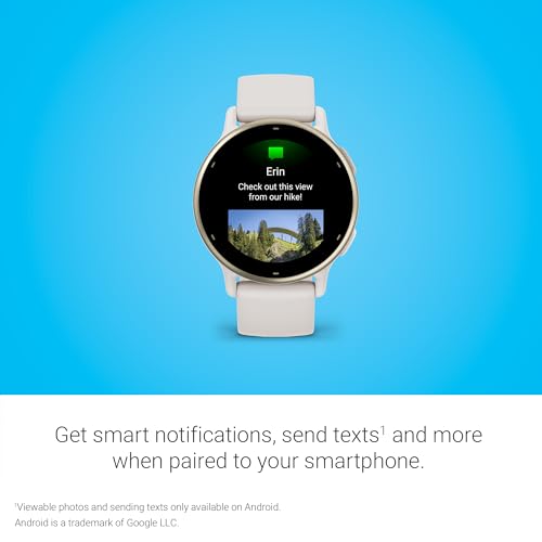 Garmin vívoactive 5 Ivory 42 mm – Smartwatch GPS de salud y fitness – vista 7