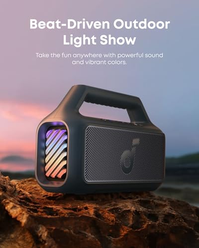 Soundcore Boom 2 negro – Parlante Bluetooth exterior de 80 W – vista 6