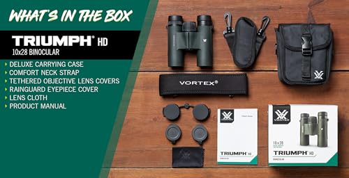 Vortex Triumph HD 10x28 – Prismáticos compactos – vista 6