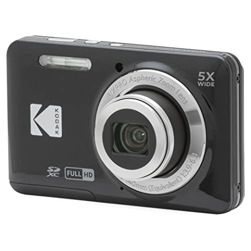 KODAK PIXPRO FZ55 negra – Cámara digital compacta de 16 MP – vista 2
