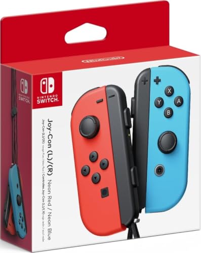 Nintendo Joy‑Con L/R Neon Red y Neon Blue – Par de controles – vista 2