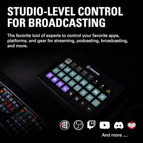Elgato Stream Deck XL – Controlador de estudio con 32 teclas LCD – vista 3
