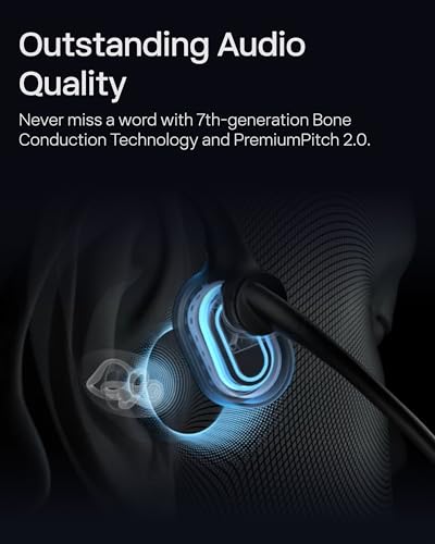 SHOKZ OpenComm2 negro – Headset open-ear con micrófono – vista 6