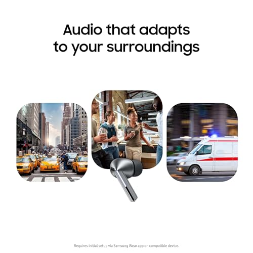 Samsung Galaxy Buds3 Pro blancos – Earbuds con cancelación de ruido – vista 4