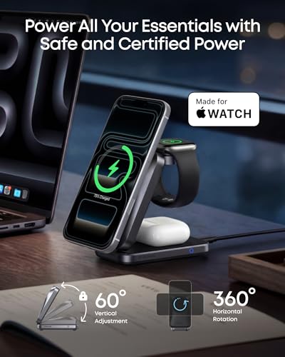 Anker Prime Qi2.2 25W – Cargador 3 en 1 plegable MagGo – vista 7