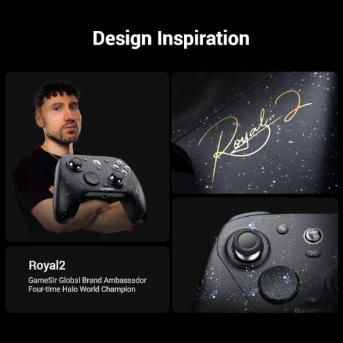 GameSir G7 Pro 8K PC – Control inalámbrico con joysticks TMR – vista 3