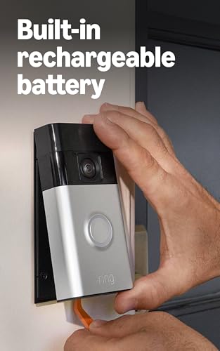 Ring Battery Doorbell en bronce veneciano – Timbre inteligente – vista 6