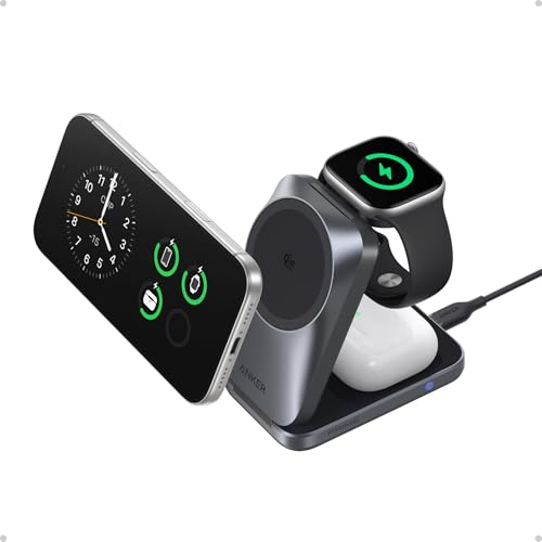 Anker Prime Qi2.2 25W – Cargador 3 en 1 plegable MagGo – vista 2