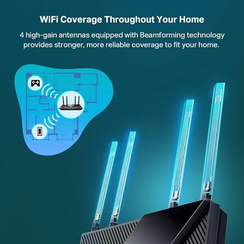 TP-Link Archer AX55 AX3000 – Router inalámbrico Wi‑Fi 6 – vista 6