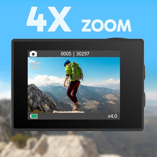 AKASO EK7000 4K – Cámara de acción con microSD de 64 GB – vista 7