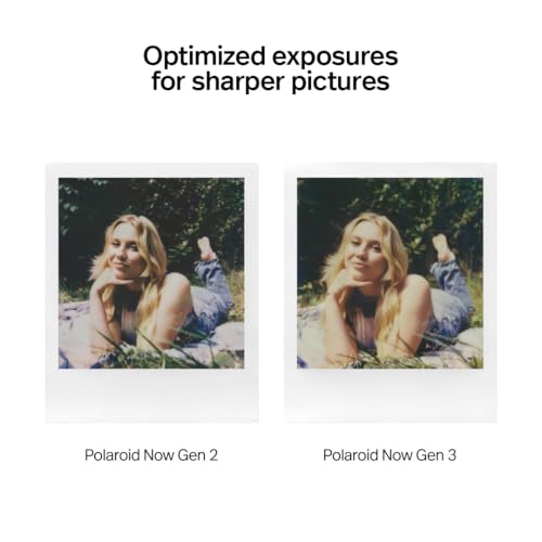 Polaroid Now Gen 3 negra – Cámara instantánea con película para 16 fotos – vista 6