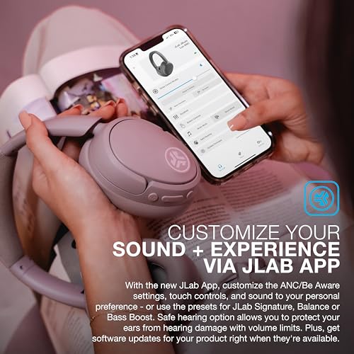 JLab JBuds Lux ANC + Go Air Pop+ – Bundle de audífonos Mauve – vista 6