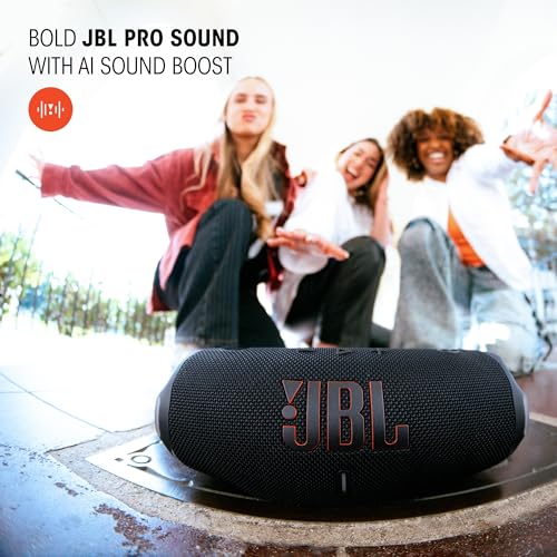 JBL Charge 6 Black/Teal – Parlante Bluetooth portátil IP68 – vista 5
