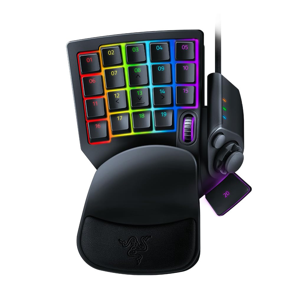 Razer Tartarus Pro negro – Teclado gaming óptico de 32 teclas