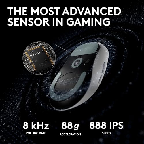Logitech G PRO X Superlight 2 blanco – Mouse gaming inalámbrico – vista 5