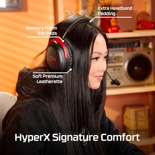 HyperX Cloud III S Wireless negro – Headset gaming multiplataforma – vista 6