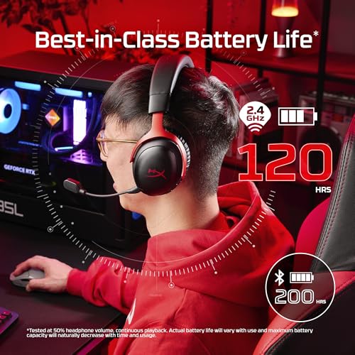 HyperX Cloud III S Wireless negro – Headset gaming multiplataforma – vista 3