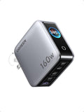 UGREEN Nexode Pro 160W GaN – Cargador USB de 5 puertos con pantalla
