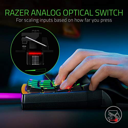 Razer Tartarus Pro negro – Teclado gaming óptico de 32 teclas – vista 3