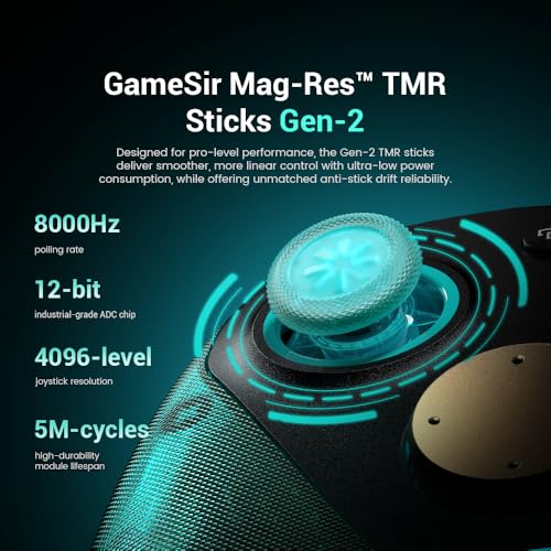 GameSir G7 Pro 8K Aimlabs – Control inalámbrico para PC – vista 5