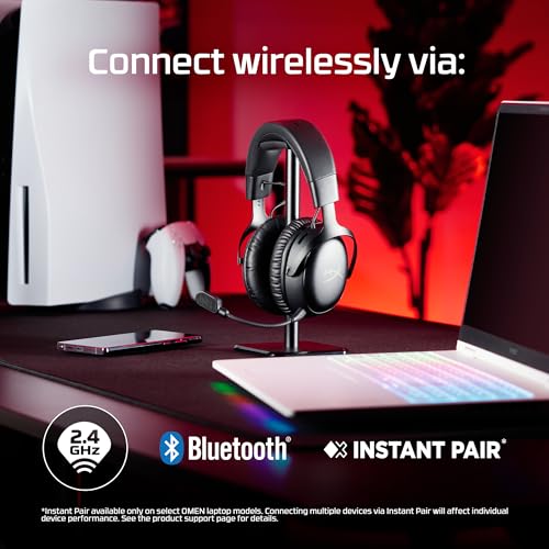 HyperX Cloud III S Wireless negro – Headset gaming multiplataforma – vista 4