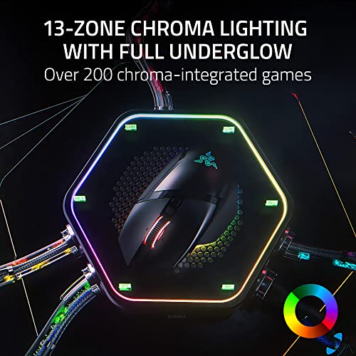 Razer Basilisk V3 Pro – Mouse gaming inalámbrico RGB negro – vista 4