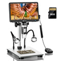TOMLOV DM9 – Microscopio digital 7 pulgadas con tarjeta 16 GB