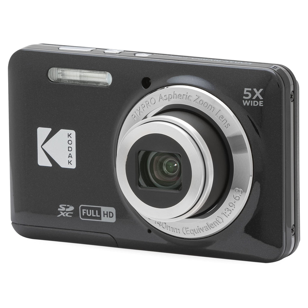 KODAK PIXPRO FZ55 negra – Cámara digital compacta de 16 MP